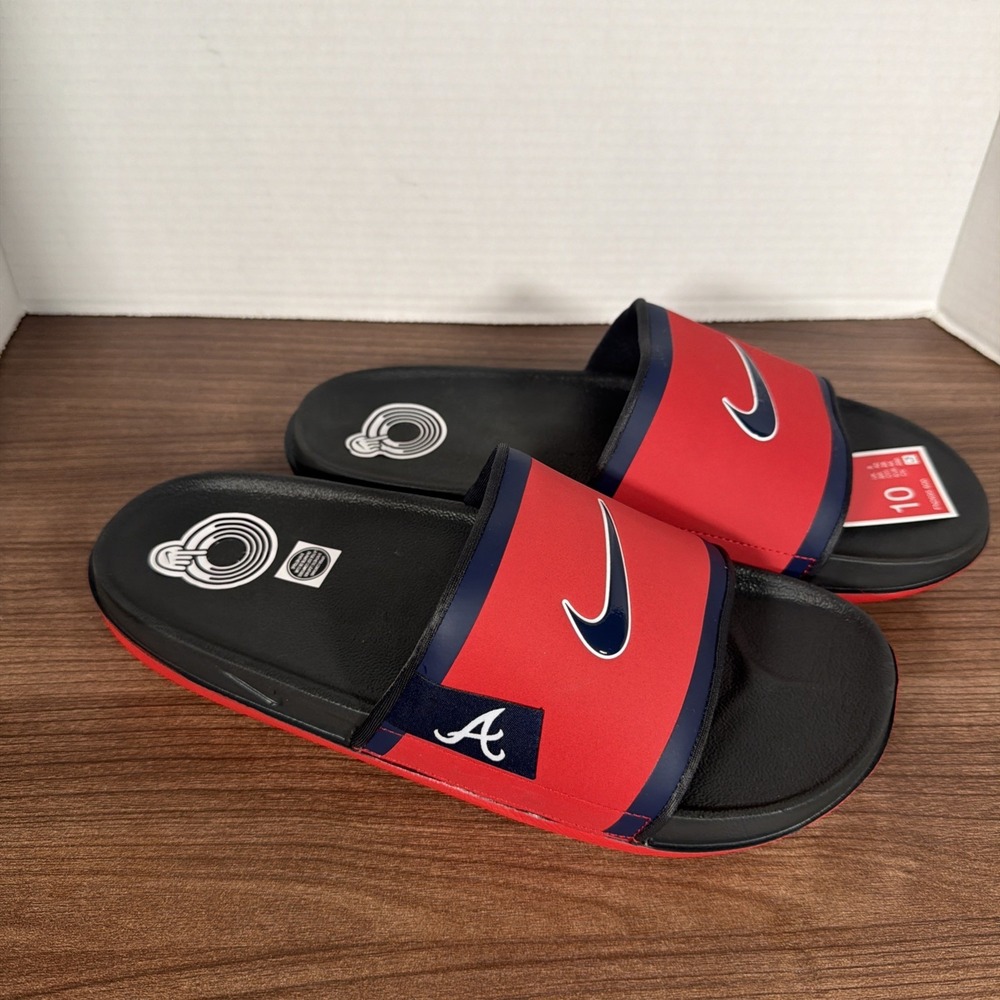 Nike Offcourt Slide x MLB 'Atlanta Braves' FN2695-600 size 10